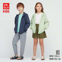 优衣库 瞬间防晒童装亲子装便携防紫外线连帽外套春夏防晒衣434130