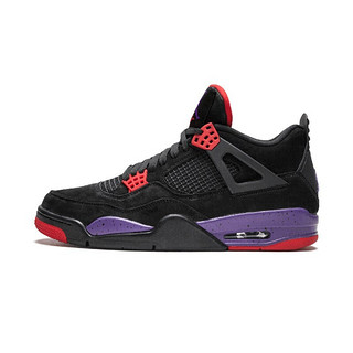 AIR JORDAN 正代系列 Air Jordan 4 RETRO 男子篮球鞋 AQ3816-056 猛龙紫 41