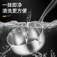 德国316不锈钢宝宝辅食锅煎锅婴儿小奶锅多功能煎煮锅雪平不粘锅