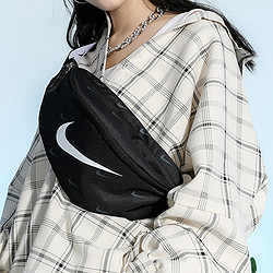 NIKE 耐克 COLOR黑色 男女斜挎腰包