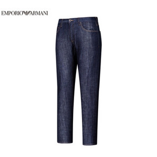 阿玛尼EMPORIO ARMANI奢侈品男装21春夏EA男士牛仔裤 3K1J10-1DJBZ DENIM-0941牛仔蓝 33