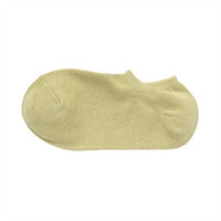 MUJI 無印良品 女士船袜 DAF01A1S 浅绿色 36-40