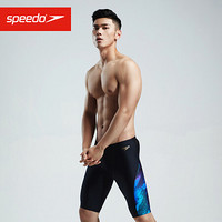 Speedo/速比涛 男子及膝泳裤 811367F356 黑色/紫色 黑色/紫色 36