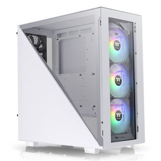 Thermaltake 曜越 艾坦 Divider 300 TG ARGB RGB ATX机箱 半侧透 白色