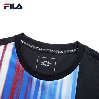 FILA X 3.1Phillip lim 斐乐男士短袖T恤 2021年夏新款T恤休闲衫 传奇蓝-NV 165/88A/S