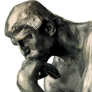 阿斯蒙迪 奥古斯特·罗丹 Auguste Rodin《思想者》57x32x71(h)cm 青铜