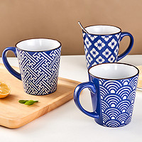 唐宗筷陶瓷马克杯创意简约杯子办公室子女家用茶杯牛奶咖啡早餐杯