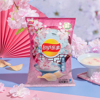 Lay's 乐事 马铃薯片 樱花米酿味 116g