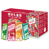 MENGNIU 蒙牛 真果粒牛奶饮品(草莓+芦荟+椰果+桃果粒) 250g*24盒 四种口味缤纷装