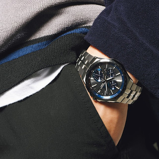 CASIO 卡西欧 OCEANUS海神系列 42.3毫米太阳能电波腕表 OCW-S5000E-1A