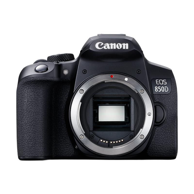 Canon 佳能 EOS 850D APS-C画幅 数码单反相机 黑色 单机身