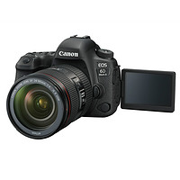 Canon 佳能 EOS 6D Mark II 全画幅 数码单反相机 黑色 EF 24-105mm F4L IS II USM 变焦镜头 单镜头套机