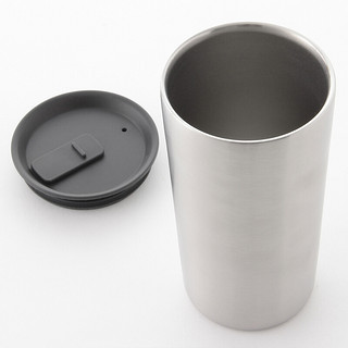 MUJI 无印良品 D8S4062 不锈钢厚平底杯 450ml