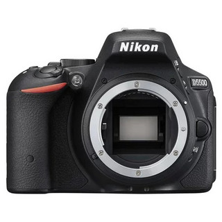 Nikon 尼康 D5500 APS-C画幅 数码单反相机 黑色 单机身