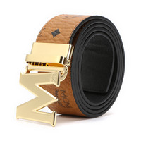 MCM 男士双面金扣腰带 MXB6AVI04CO001