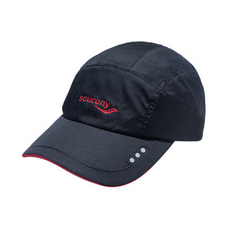 Saucony索康尼 配件 帽子 运动帽 跑步帽 中性 380937100016 黑色 均码