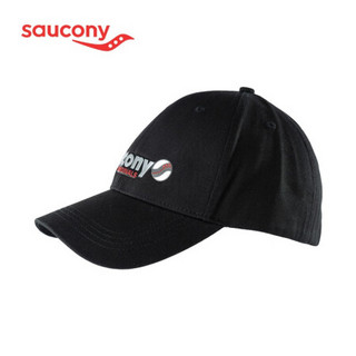Saucony索康尼 配件 运动帽  帽子  中性 380937100020 黑色 均码