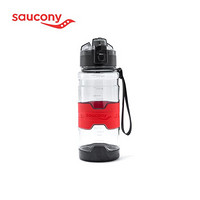 Saucony索康尼 配件 水壶  运动水壶 700ml  中性 380937100035 黑红