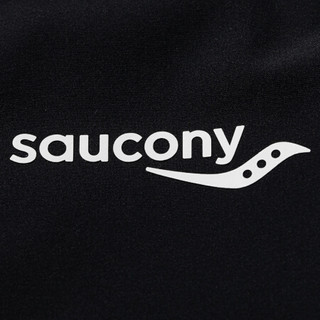 Saucony索康尼 新品女子运动休闲跑步训练梭织长裤380028110275 黑色 XS
