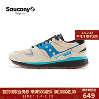 Saucony索康尼 GOLDEN ERA系列AZURA 男子经典休闲复古鞋S70509 卡基-2 42