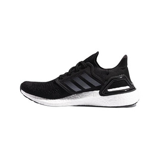 adidas 阿迪达斯 UltraBoost_20 中性跑鞋 FY3457 黑色/夜金属灰 40