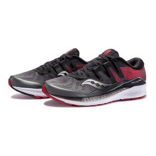 saucony 索康尼 Ride Iso 男子跑鞋 S20444-5 灰色/黑色 41