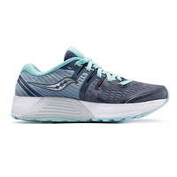 Saucony索康尼GUIDE向导ISO2稳定支撑女跑步鞋透气跑鞋S10464 蓝色/浅绿 37.5