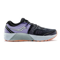 Saucony索康尼GUIDE向导ISO2稳定支撑女跑步鞋透气跑鞋S10464 黑紫 39