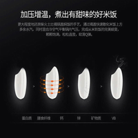 康巴赫IH智能大容量铸铁内胆电饭锅多功能预约全自动 4L KBH-IH40A