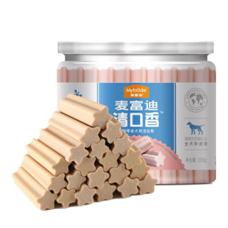 麦富迪 清口香 狗零食 牛肉味洁齿骨 220g