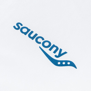 Saucony索康尼 新品男子运动跑步健身训练短袖T恤男380229110085 白色 XXL