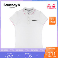 Saucony索康尼夏新品 男子时尚休闲短袖 街头潮流印花T恤男380229110146 黑 XL