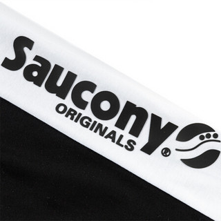 Saucony索康尼 新款女子休闲潮流卫裤束口运动长裤380228110036 黑色 XXL