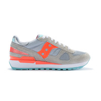 Saucony索康尼 新品 SHADOW ORIGINAL 女子休闲复古鞋S1108 灰桔-753 35.5