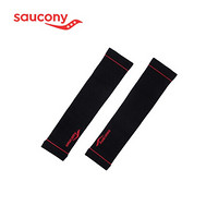 Saucony索康尼 新品 运动护臂男女通用 380037100045 黑色 M
