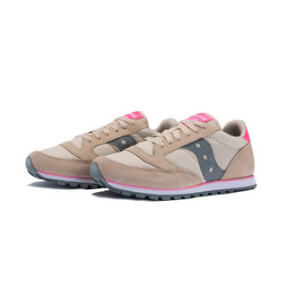 Saucony索康尼 新品JAZZ LOWPRO 经典复古休闲鞋女鞋S1866 浅卡其-314 38