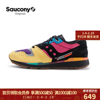 Saucony索康尼 GOLDEN ERA系列AZURA 男子经典休闲复古鞋S70509 多彩-1 42