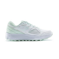 Saucony索康尼新品COHESION凝聚13TR缓震越野女跑步鞋S10563 白绿-30 37.5