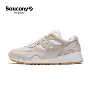 Saucony索康尼 2021新品男子SHADOW 6000 男经典复古休闲鞋S79008 卡基-11 45