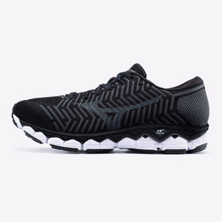 Mizuno美津浓男鞋中性缓冲WAVE KNIT S1专业慢跑鞋上新|J1GC1825 黑/深灰 42.5