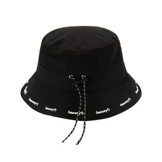 Saucony索康尼 配件 运动包 帽渔夫帽 中性 379937100059 黑色 L