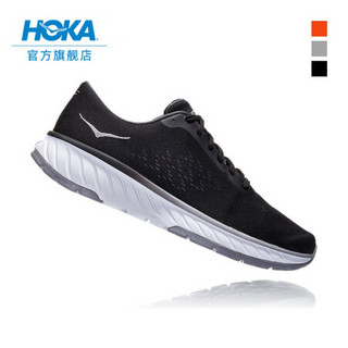 HOKA ONE ONE男卡夫2竞速轻便公路跑步鞋Cavu2缓冲减震训练运动鞋 黑色 / 白色 US 12 /300mm