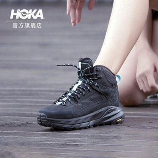 HOKA ONE ONE女卡哈KAHA GTX户外中帮防水靴登山徒步鞋新品  1112031  黑色/深砂灰 6.5/235mm