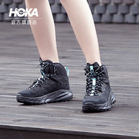 HOKA ONE ONE女卡哈KAHA GTX户外中帮防水靴登山徒步鞋新品 黑色/深砂灰 9/260mm