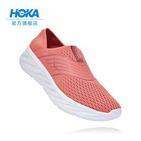 HOKA ONE ONE女奥拉ORA Recovery Shoe厚底透气运动鞋休闲舒缓拖鞋 樱粉 US 8/ 250mm