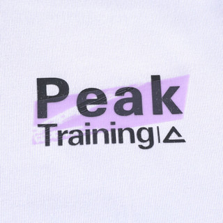 PEAK 匹克 女子运动T恤 DF612092 大白 M