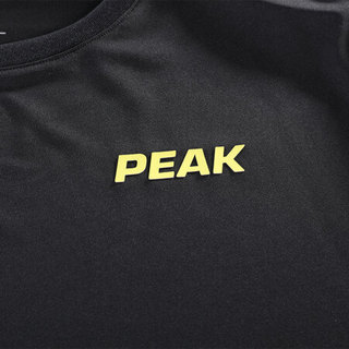 PEAK 匹克 女子运动T恤 DF612062 黑色 M