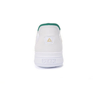 PEAK 匹克 男子休闲运动鞋 DB020067 大白/巴西绿 38