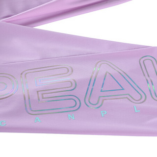 PEAK 匹克 女子运动长裤 DF312052 灰紫 XL