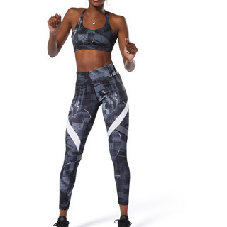 Reebok锐步官方运动健身WOR MYT MOONSHIFT TIGHT女子训练紧身裤FLI33 DU4737-黑色 A/XL